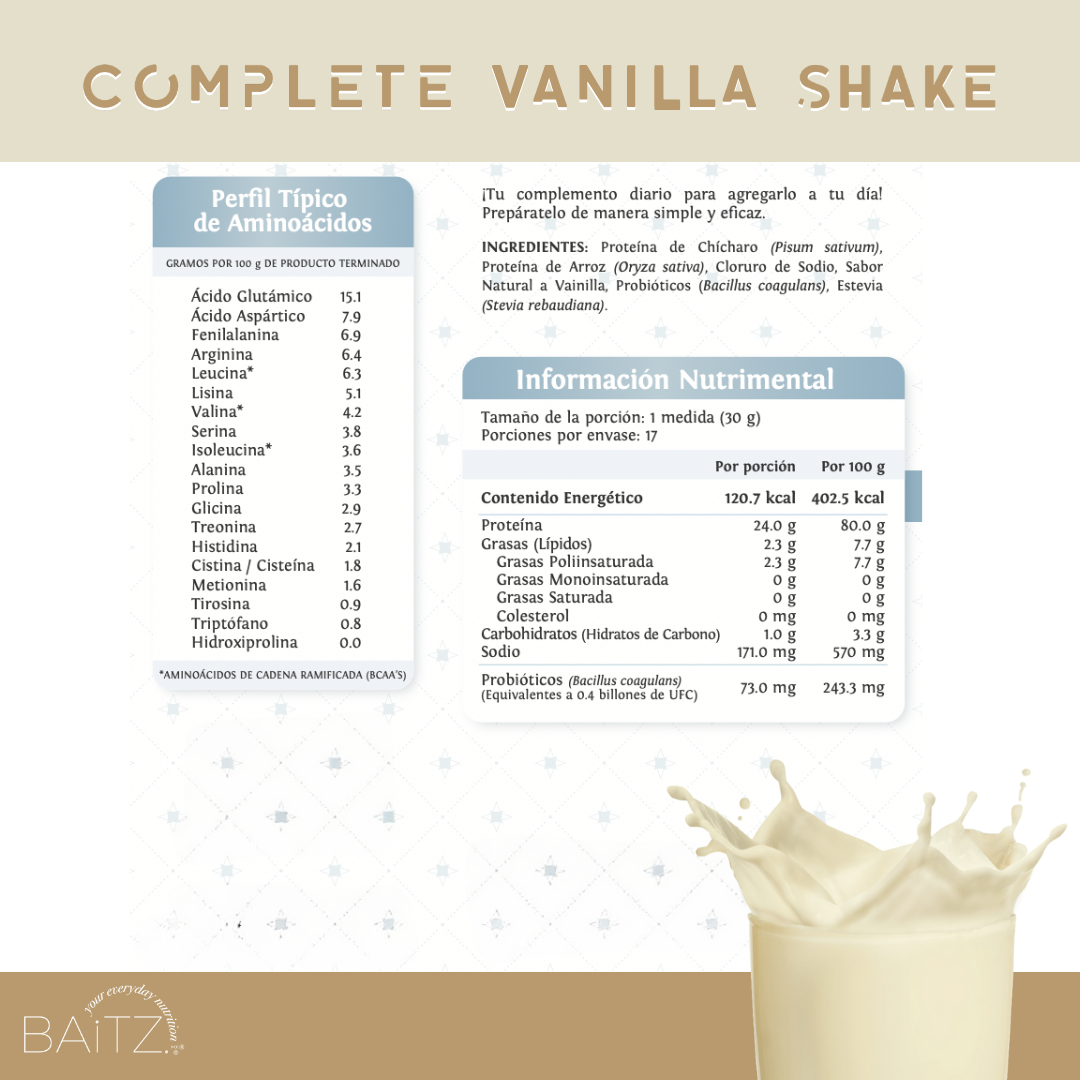 Complete Vanilla Shake