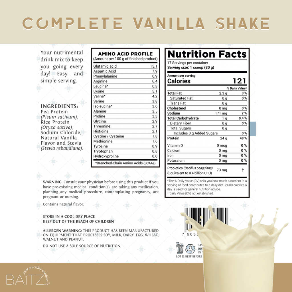 Complete Vanilla Shake