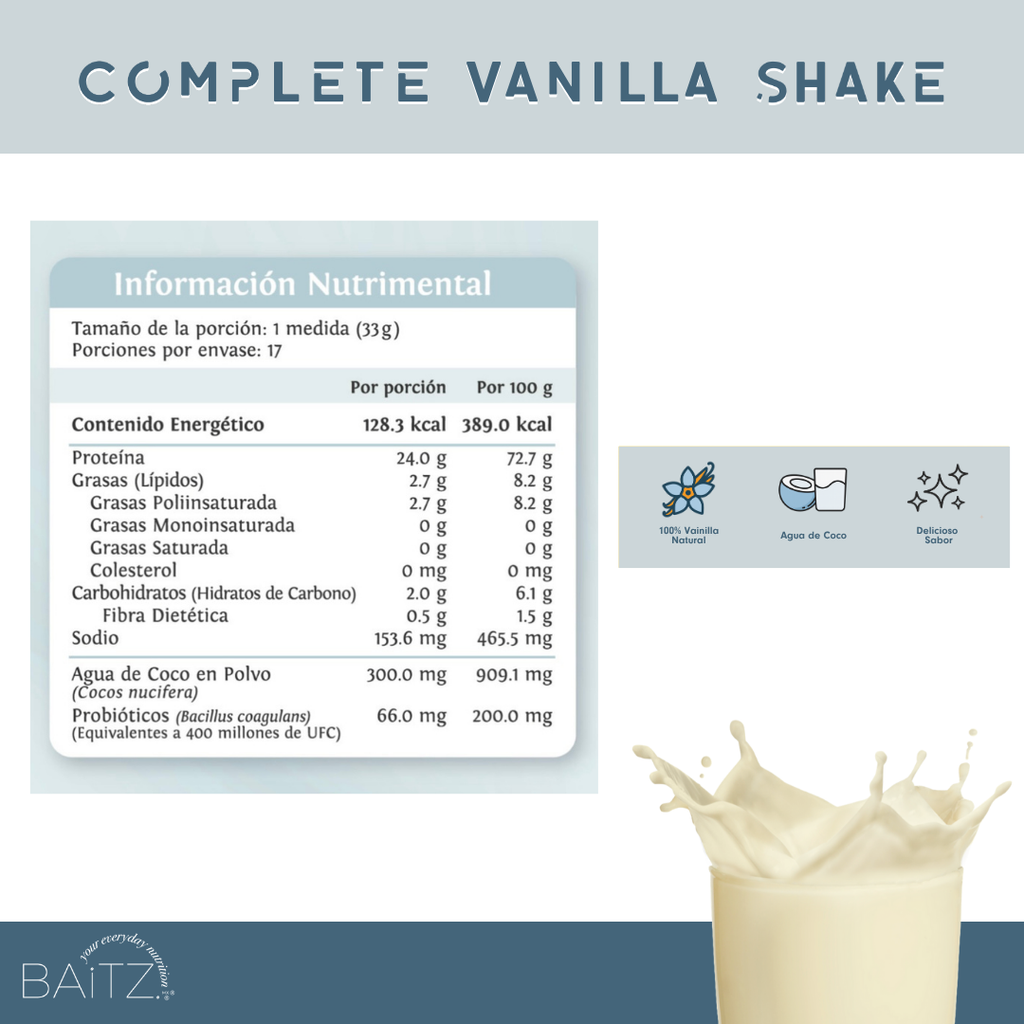 Complete Vanilla Shake