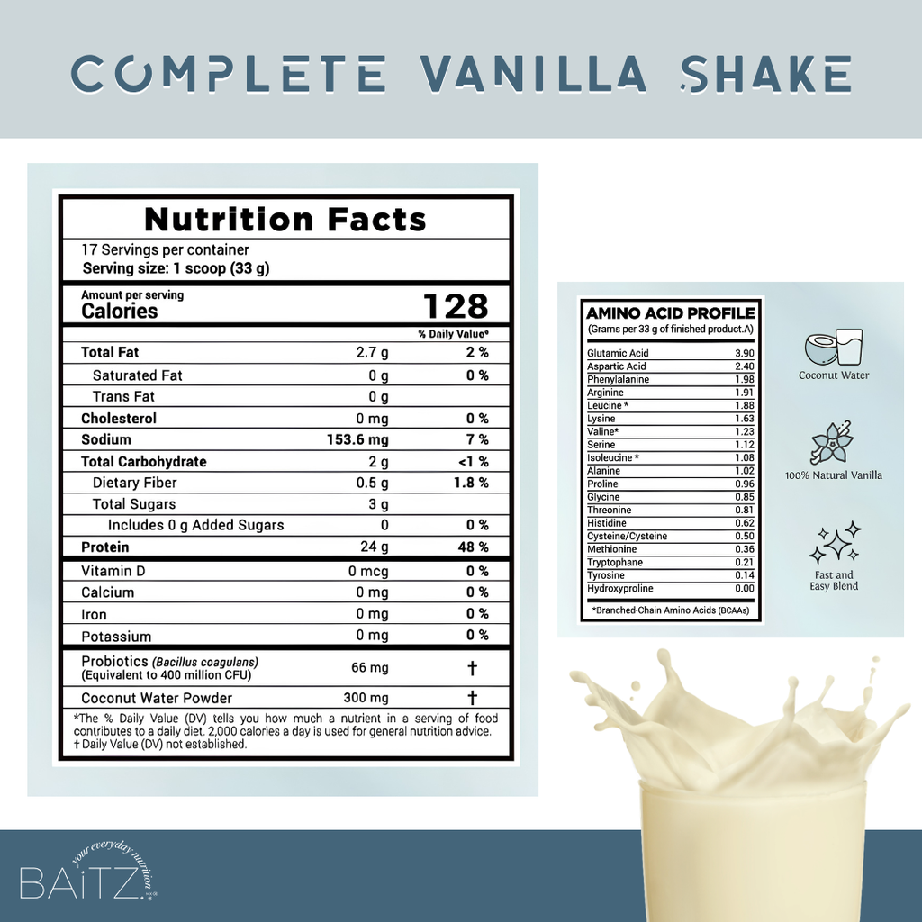 Complete Vanilla Shake