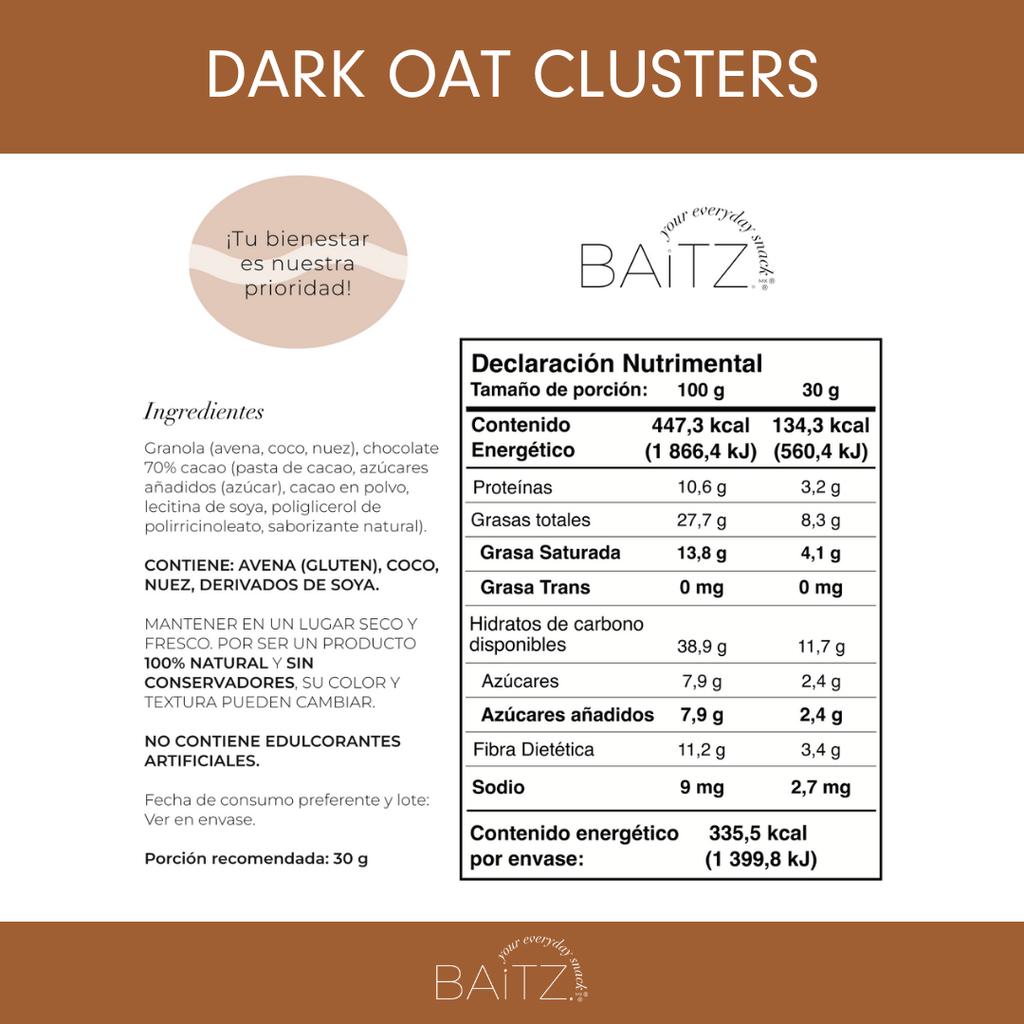 Dark Oat Clusters