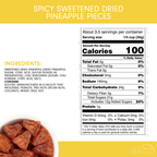 Spicy Dried Pineapple Pieces 3-Pack