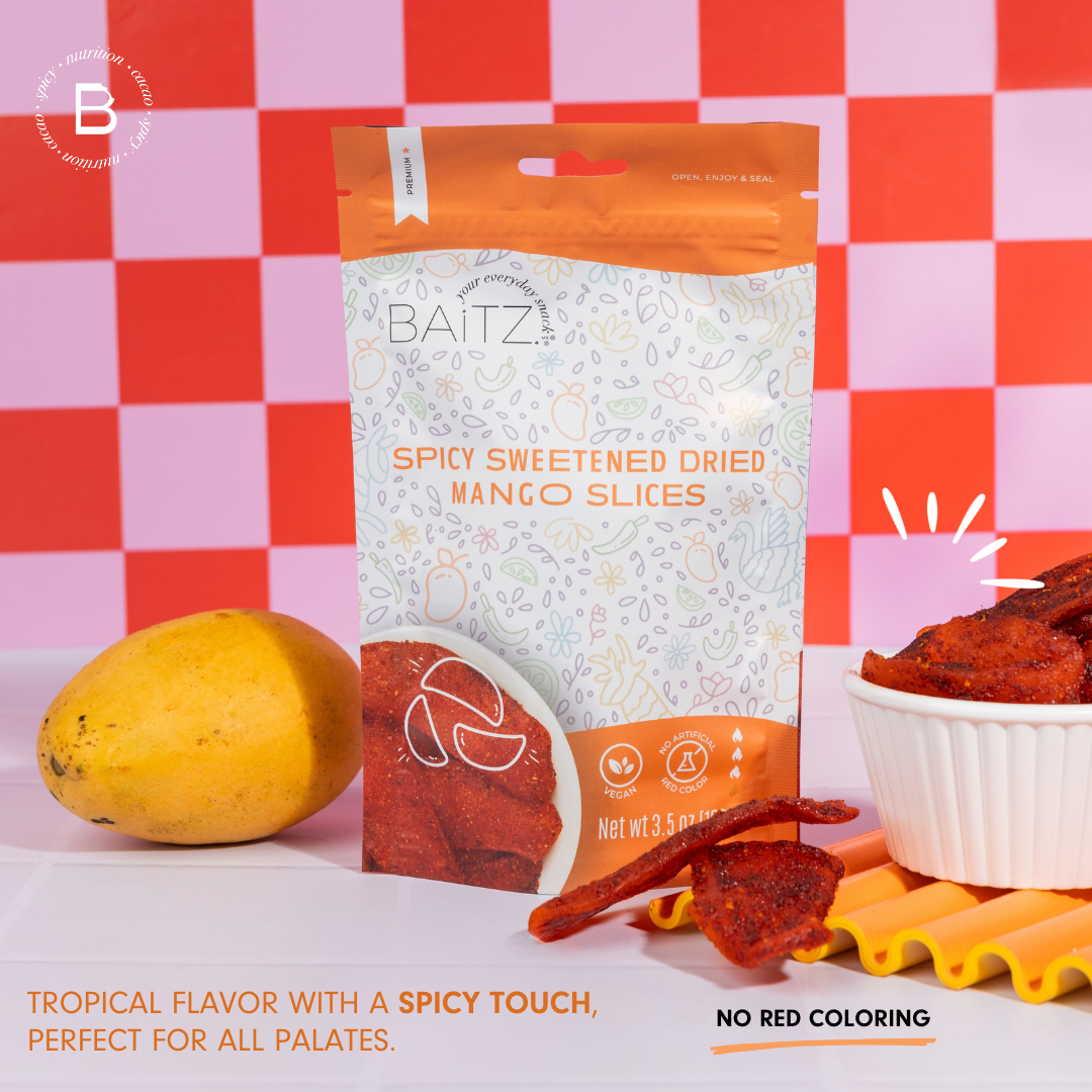 Spicy Dried Mango Slices 3-Pack