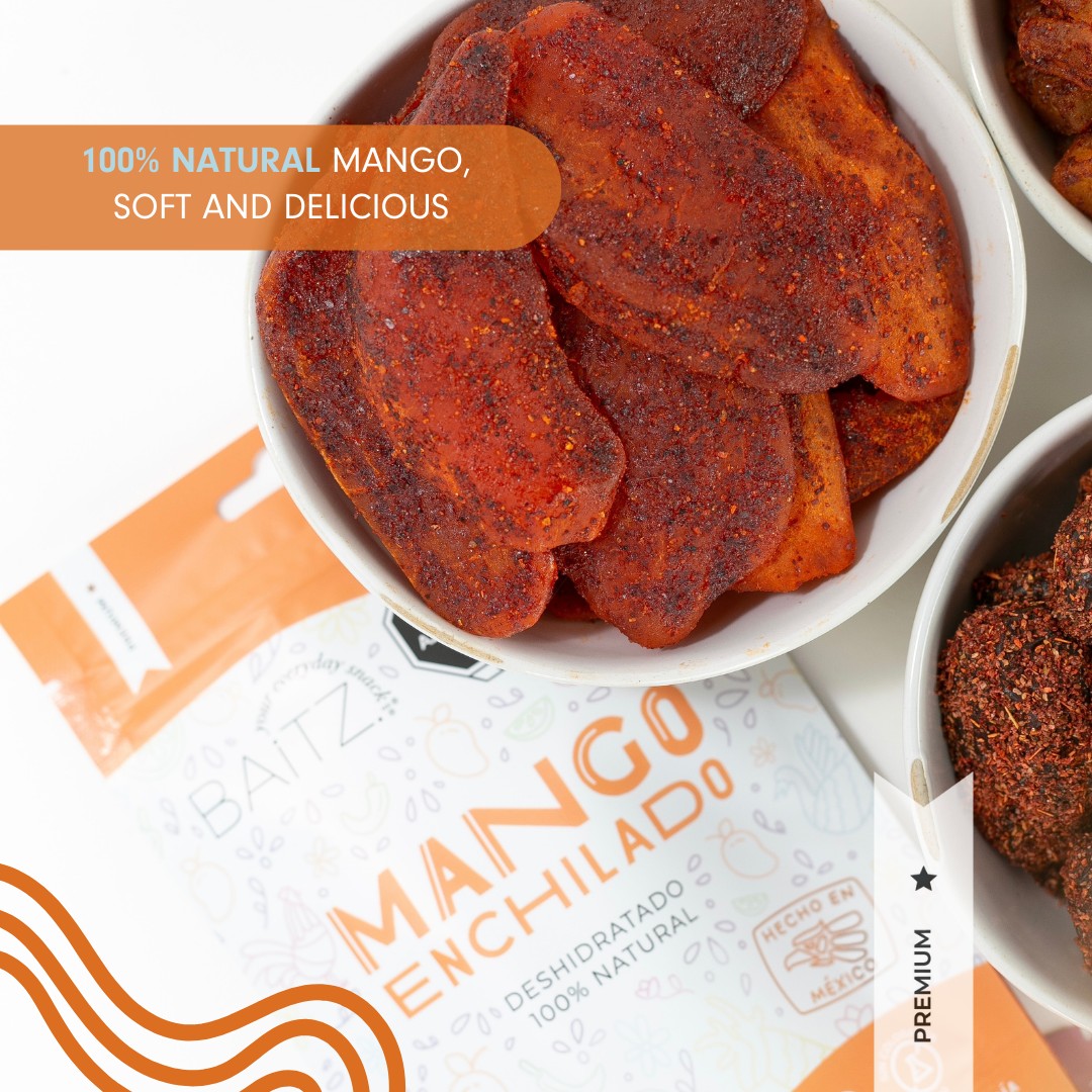 Spicy Dried Mango Slices 3-Pack