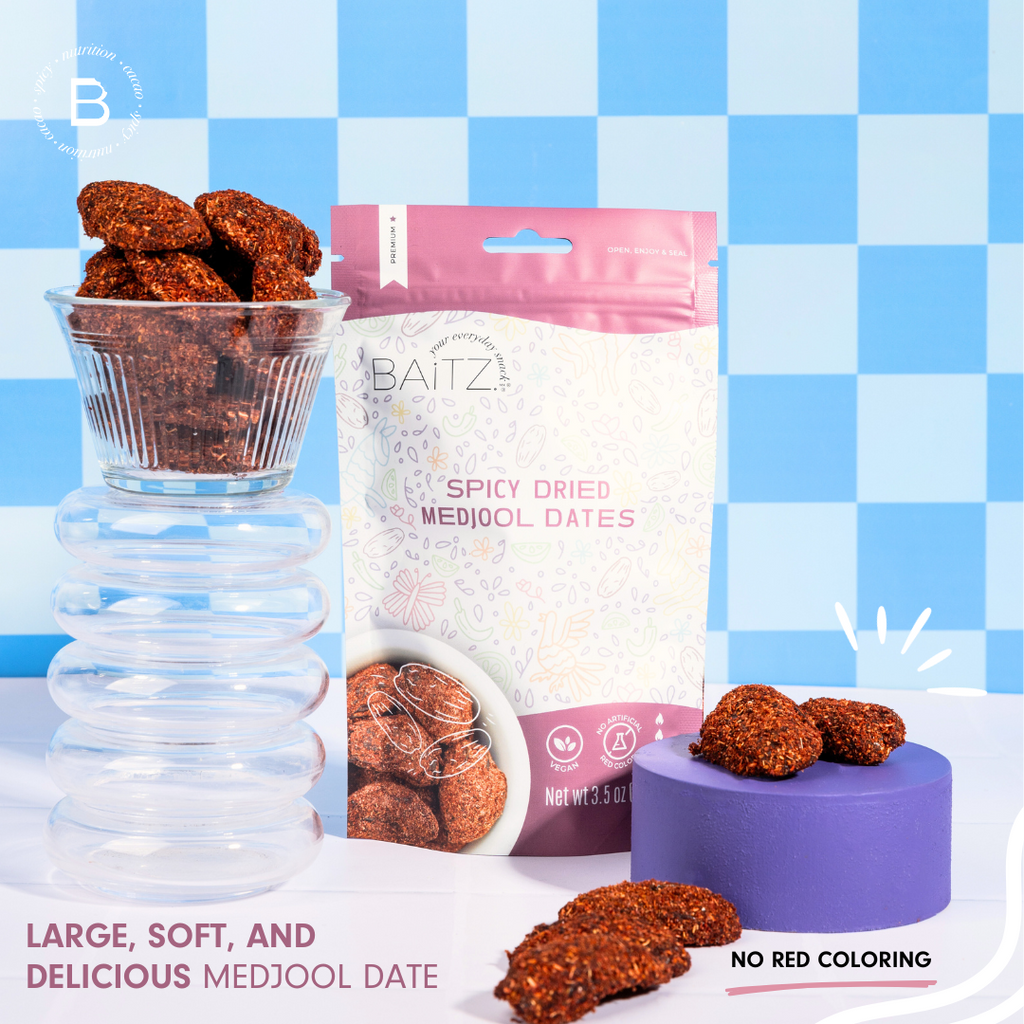 Spicy Dried Medjool Dates 3-Pack