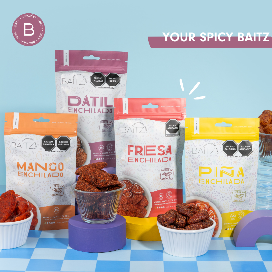 Spicy Dried Strawberries 3-Pack