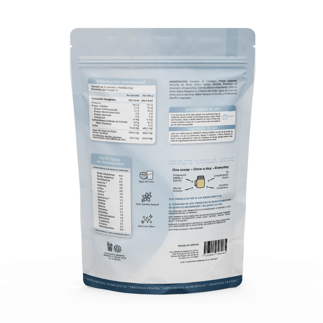 Complete Vanilla Shake